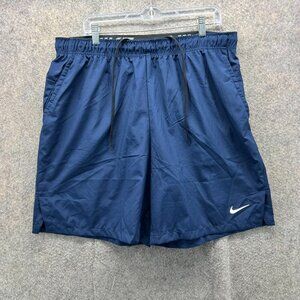 Nike Shorts Mens XXL Blue Navy Lightweight Athletic DJ8686-419 Training New